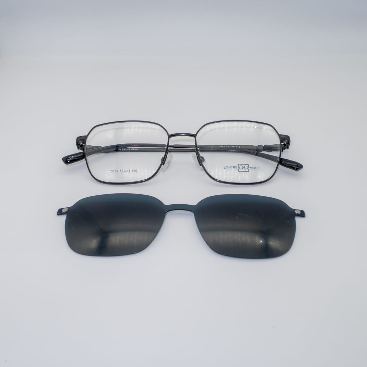 C&V CLIP SIVER&NOIR 10075